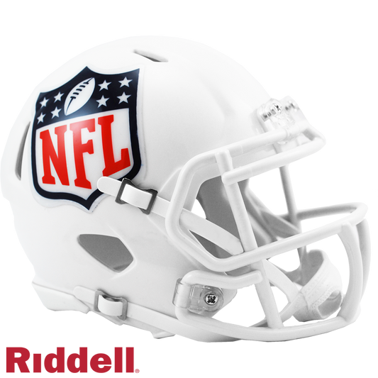 NFL Shield Primary Speed Mini Football Helmet
