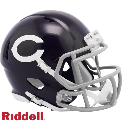 Chicago Bears T/B(62-73) Speed Mini Football Helmet