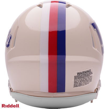 New York Giants Retro Speed Mini Football Helmet