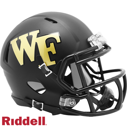 Wake Forest Demon Deacons Black Mini Football Helmet