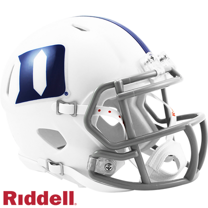 Duke Blue Devils White Mini Football Helmet
