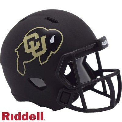 University of Colorado Buffaloes Black Speed Pocket Pro Helmet