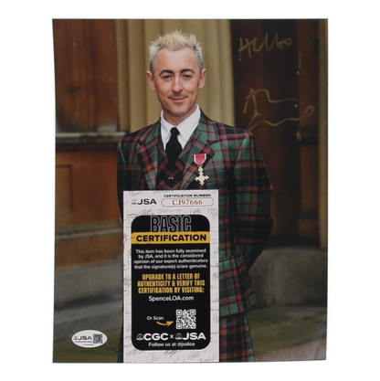Alan Cumming Signed 8x10 Photo Inscribed "Hello!" - JSA