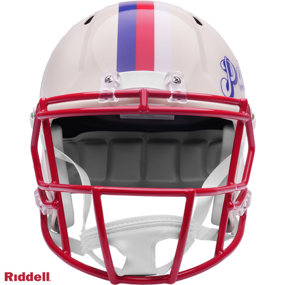 New England Patriots Retro Speed F/S Replica Football Helmet