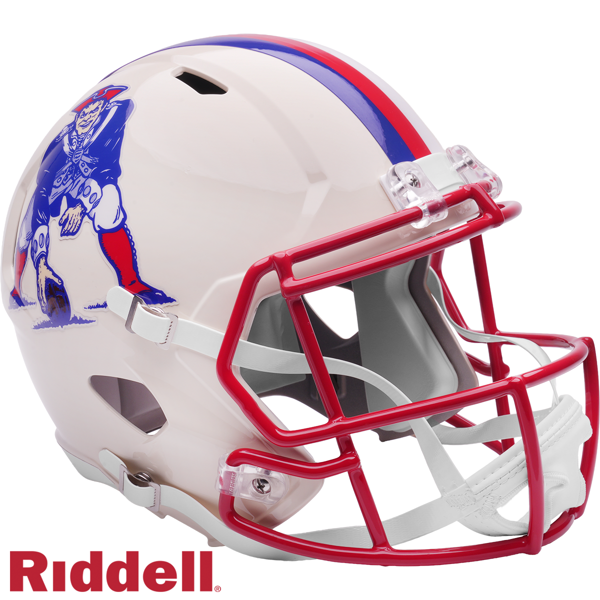 New England Patriots Retro Speed F/S Replica Football Helmet