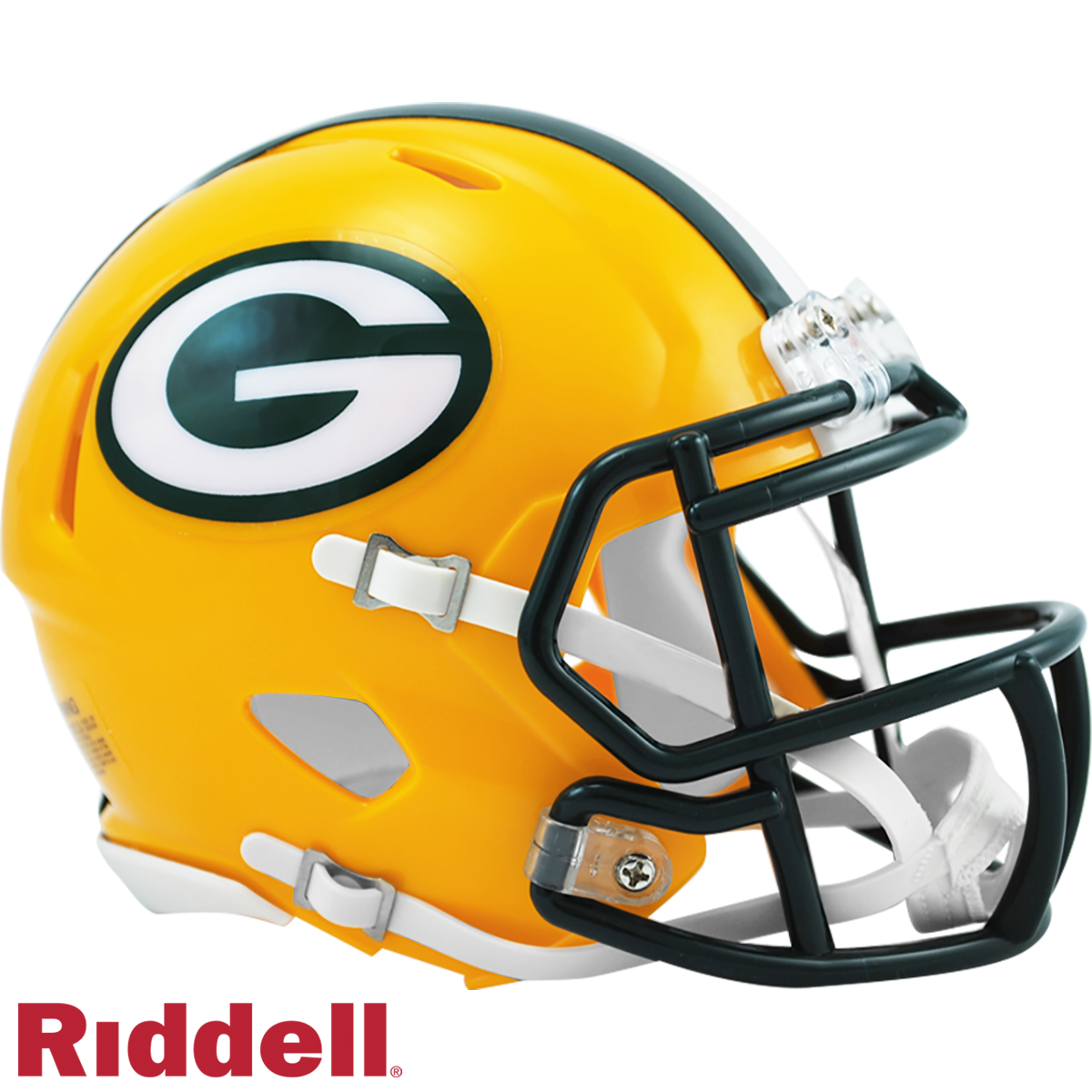 Green Bay Packers Primary Speed Mini Football Helmet
