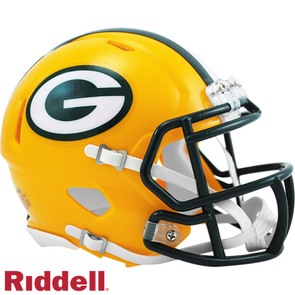 Green Bay Packers Primary Speed Mini Football Helmet