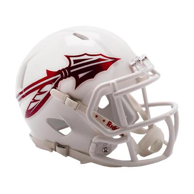 Florida St. Seminoles White Mini Football Helmet