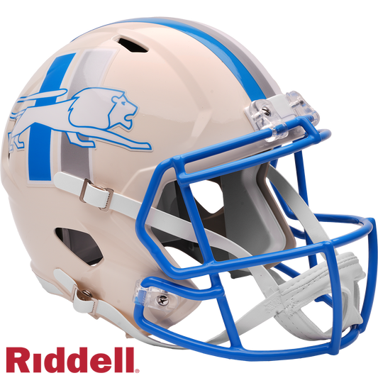 Detroit Lions Retro Speed F/S Replica Football Helmet