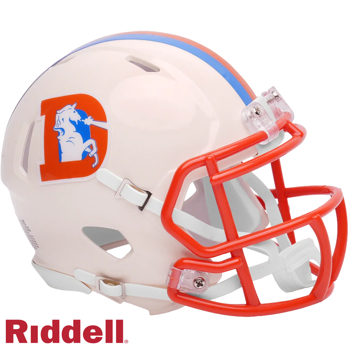 Denver Broncos Retro Speed Mini Football Helmet