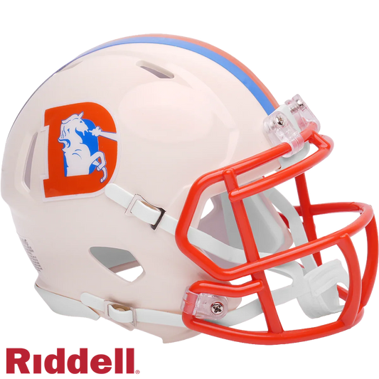 Denver Broncos Retro Speed Mini Football Helmet