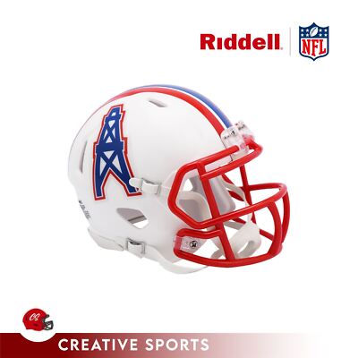 Houston Oilers T/B(81-98) Speed Mini Football Helmet
