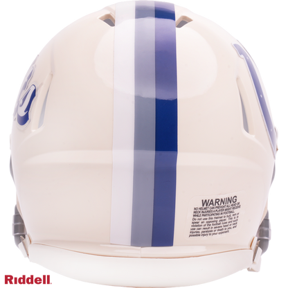 Indianapolis Colts Retro Speed Mini Football Helmet