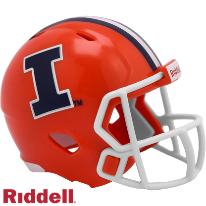 University of Illinois Speed Pocket Pro Helmet