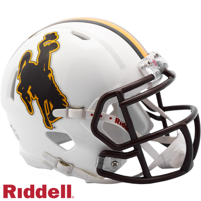 Wyoming Primary Speed Mini Football Helmet