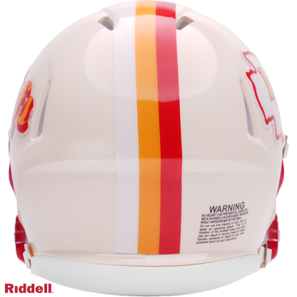 Kansas City Chiefs Retro Speed Mini Football Helmet