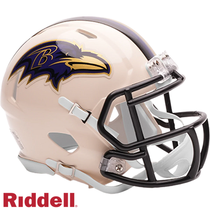 Baltimore Ravens Retro Speed Mini Football Helmet