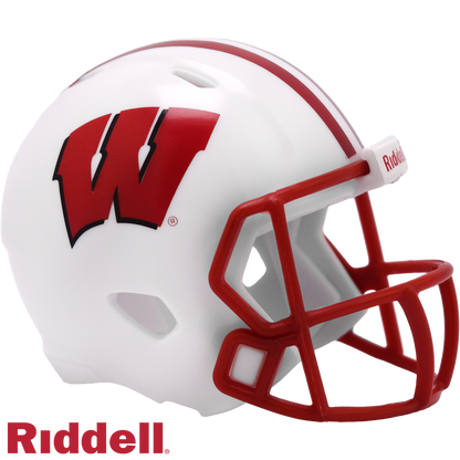 University of Wisconsin Speed Pocket Pro Football Helmet