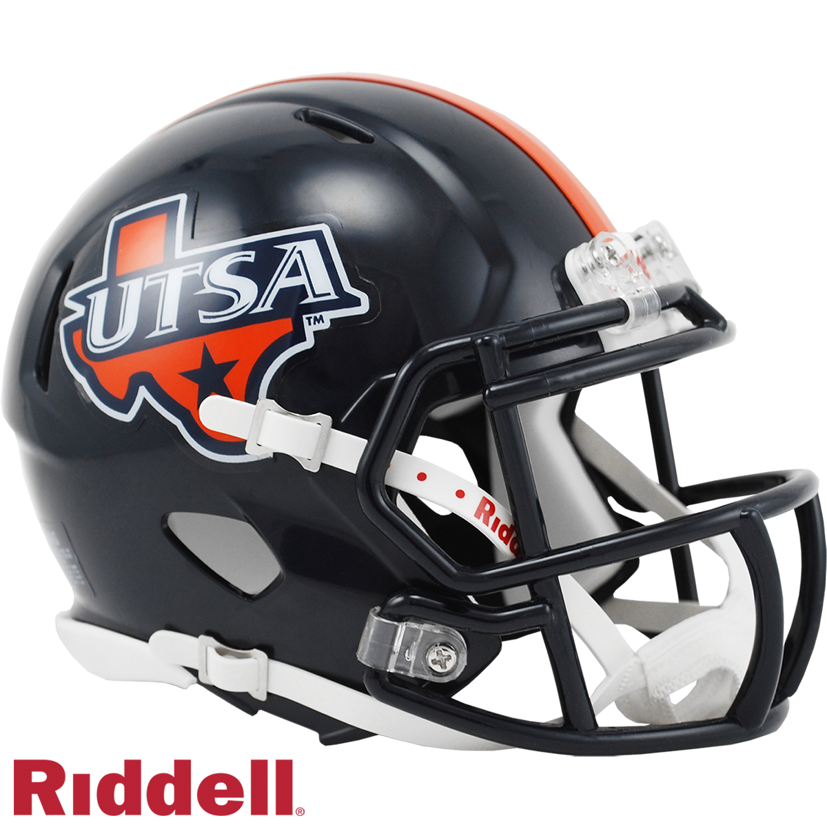 Texas San Antonio (UTSA) Primary Speed Mini Football Helmet