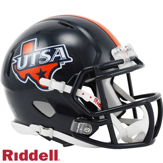 Texas San Antonio (UTSA) Primary Speed Mini Football Helmet