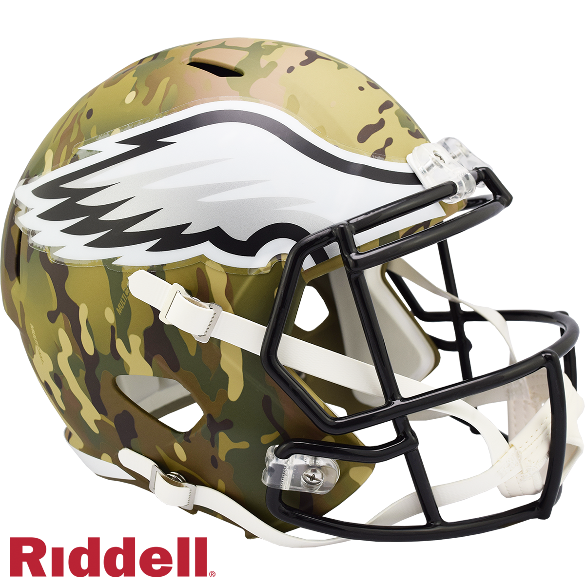 Philadelphia Eagles Camo Speed F/S Replica Football Helmet