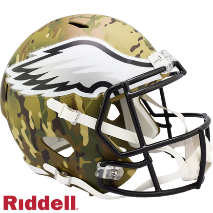 Philadelphia Eagles Camo Speed F/S Replica Football Helmet