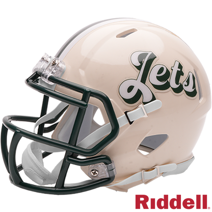 New York Jets Retro Speed Mini Football Helmet