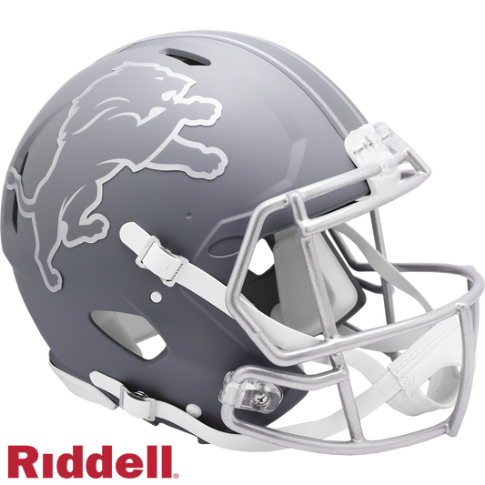Detroit Lions Slate Speed F/S Authentic Football Helmet