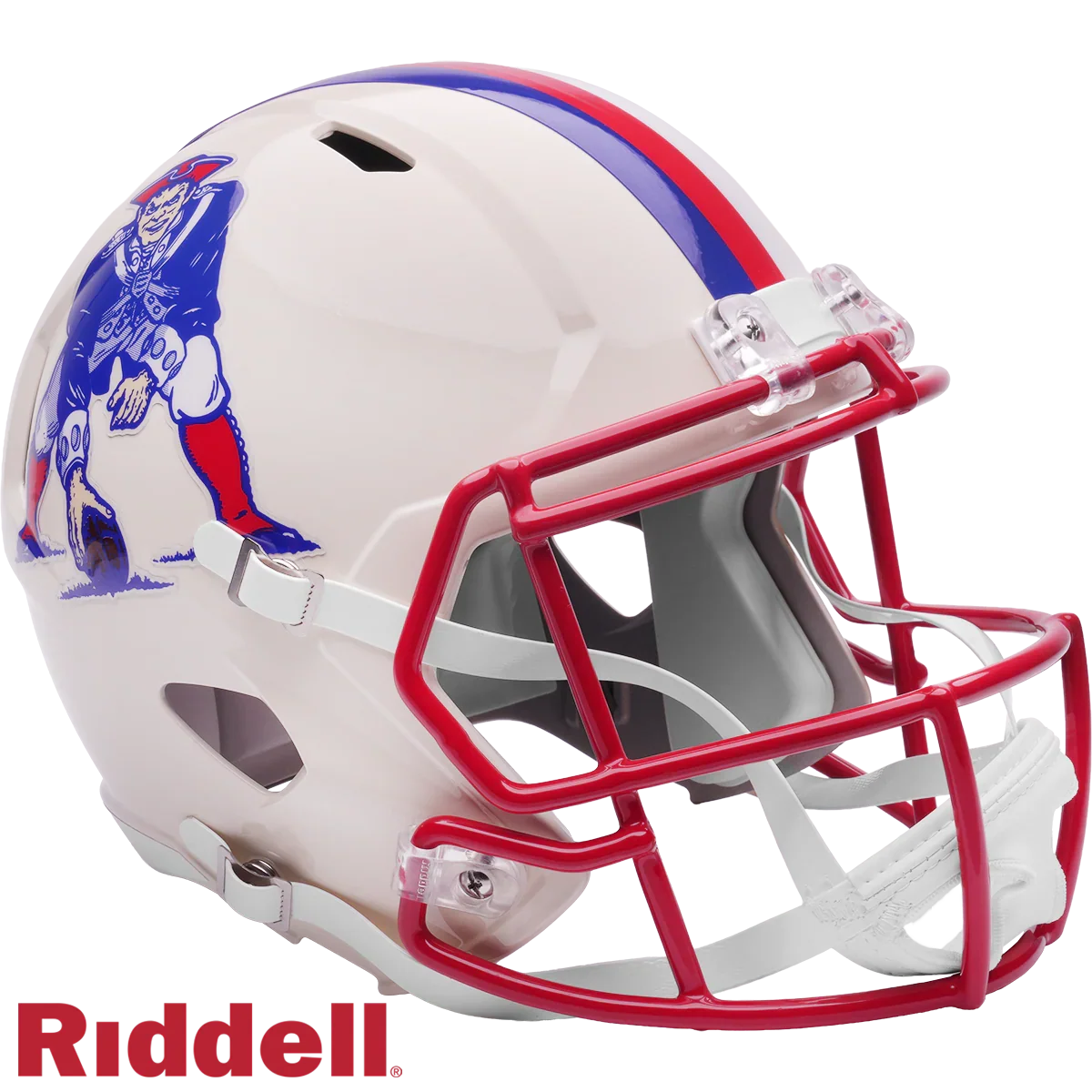 New England Patriots Retro Speed F/S Replica Football Helmet