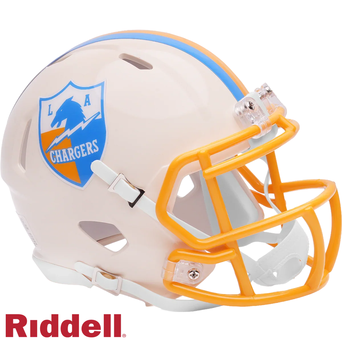Los Angeles Chargers Retro Speed Mini Football Helmet
