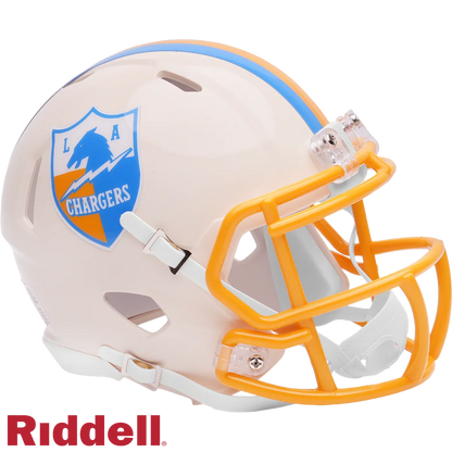 Los Angeles Chargers Retro Speed Mini Football Helmet