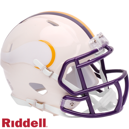 Minnesota Vikings Retro Speed Mini Football Helmet