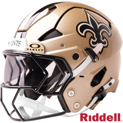 New Orleans Saints Primary F/S Axiom Football Helmet