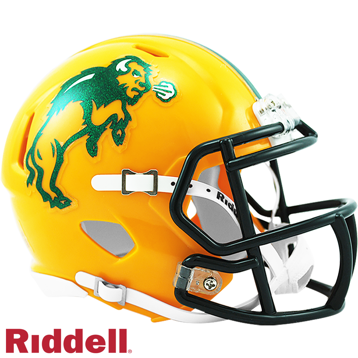 North Dakota State Bison Primary Speed Mini Football Helmet