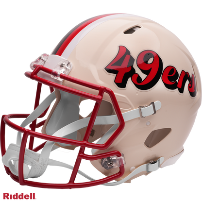 San Francisco 49ers Retro Speed F/S Authentic Football Helmet