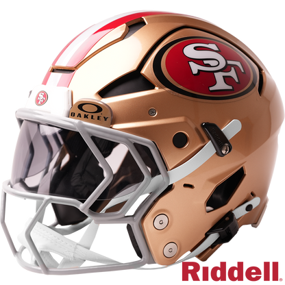 San Francisco 49ers Primary F/S Axiom Football Helmet
