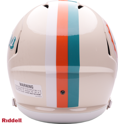 Miami Dolphins Retro Speed F/S Replica Football Helmet