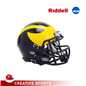Michigan Wolverines Matte Finish Mini Football Helmet