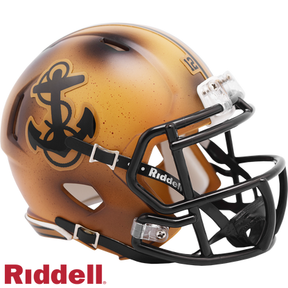 Navy Midshipmen Throwback Bowl Mini Football Helmet #