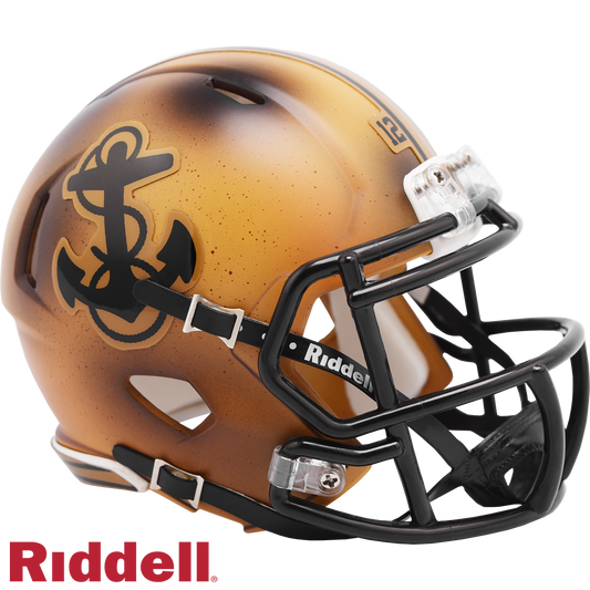 Navy Midshipmen Throwback Bowl Mini Football Helmet #