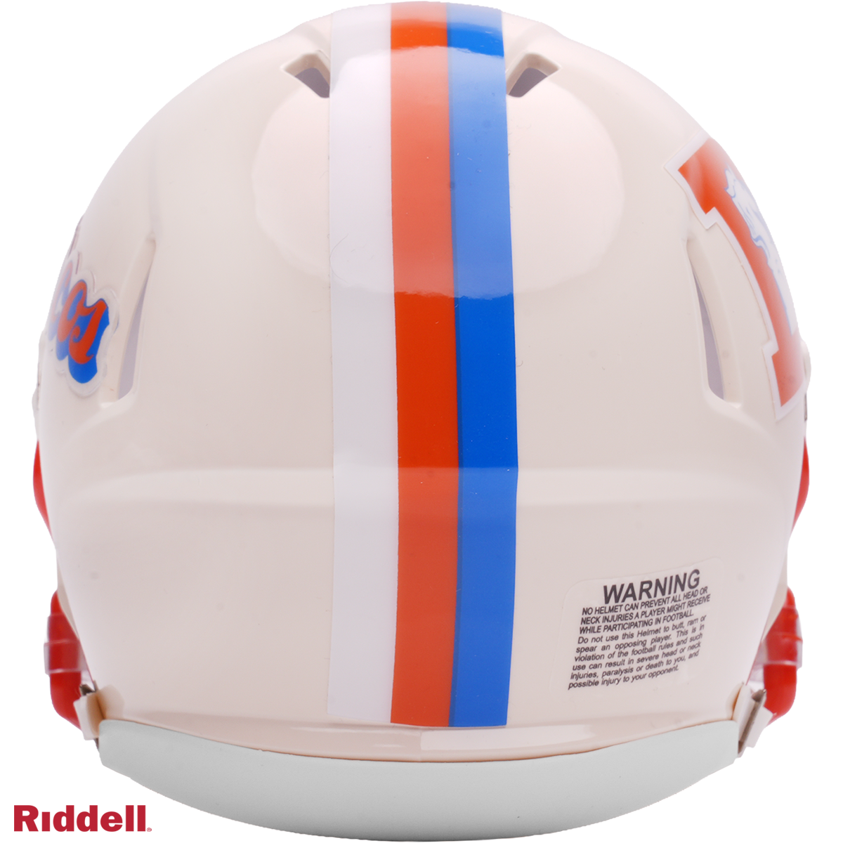Denver Broncos Retro Speed Mini Football Helmet