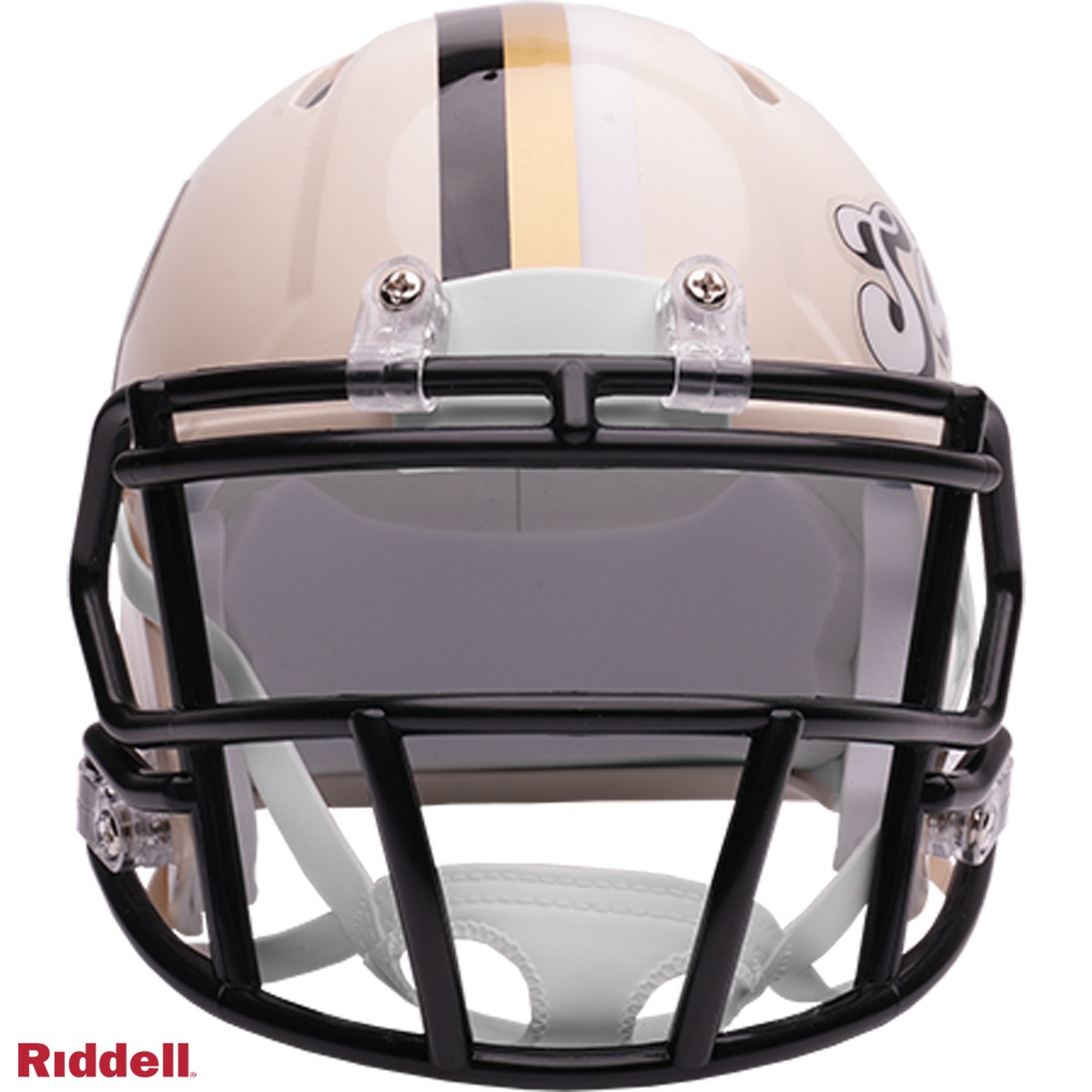 New Orleans Saints Retro Speed Mini Football Helmet