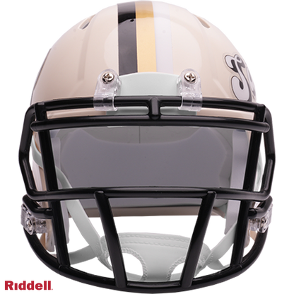 New Orleans Saints Retro Speed Mini Football Helmet