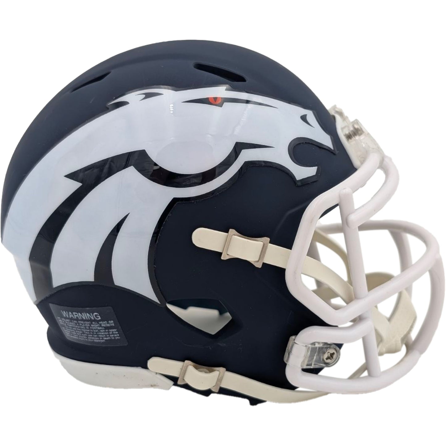 Denver Broncos Amp Alternative Speed Mini Football Helmet