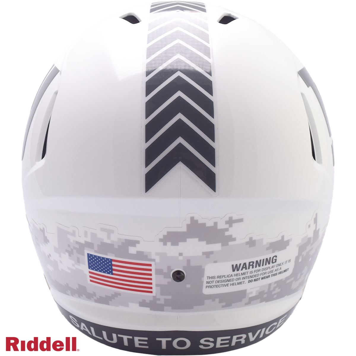 New Orleans Saints 2024 Salute to Service Riddell Speed Replica Football Helmet