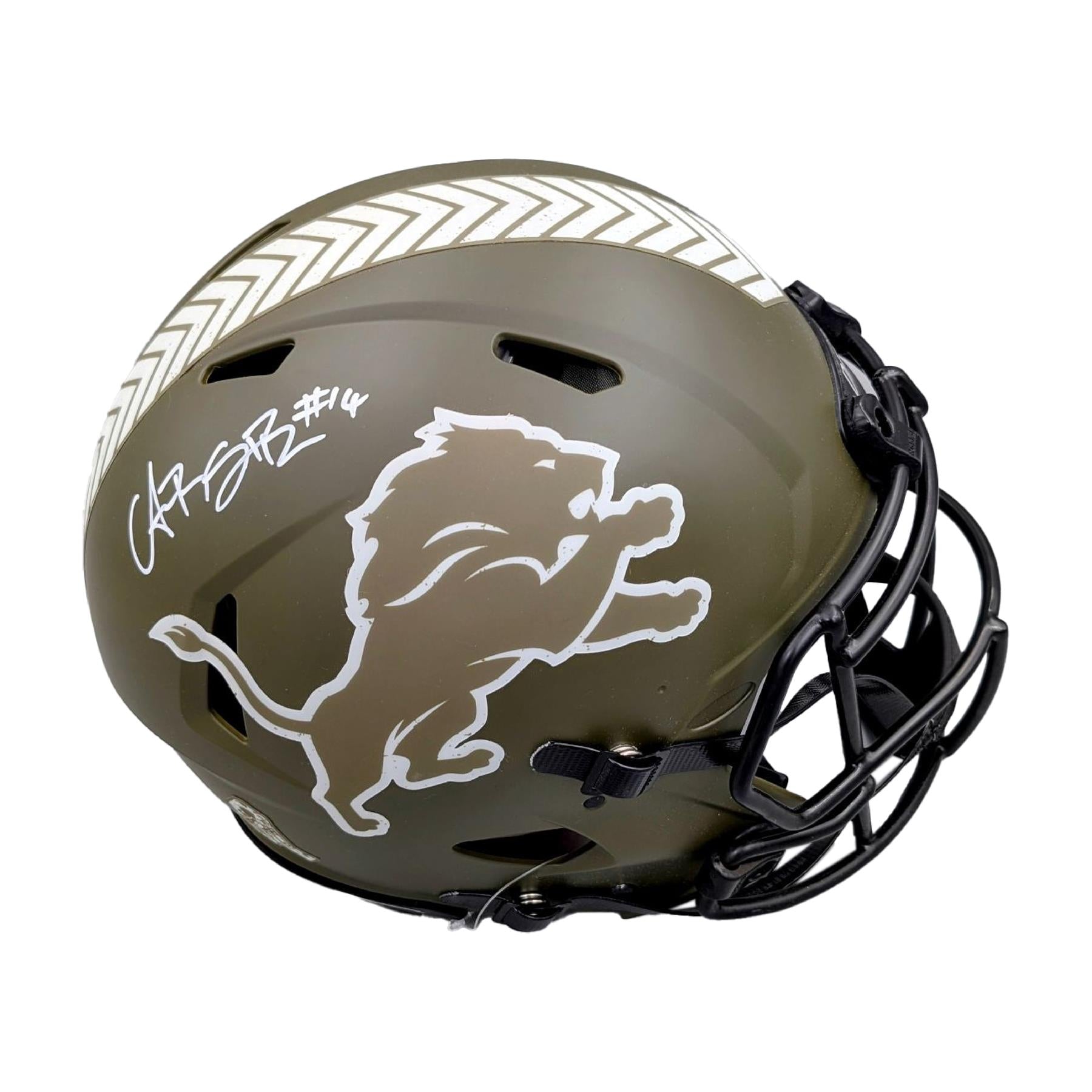Amon-Ra St. Brown Signed Authentic Salute To Service Detroit Lions NFL