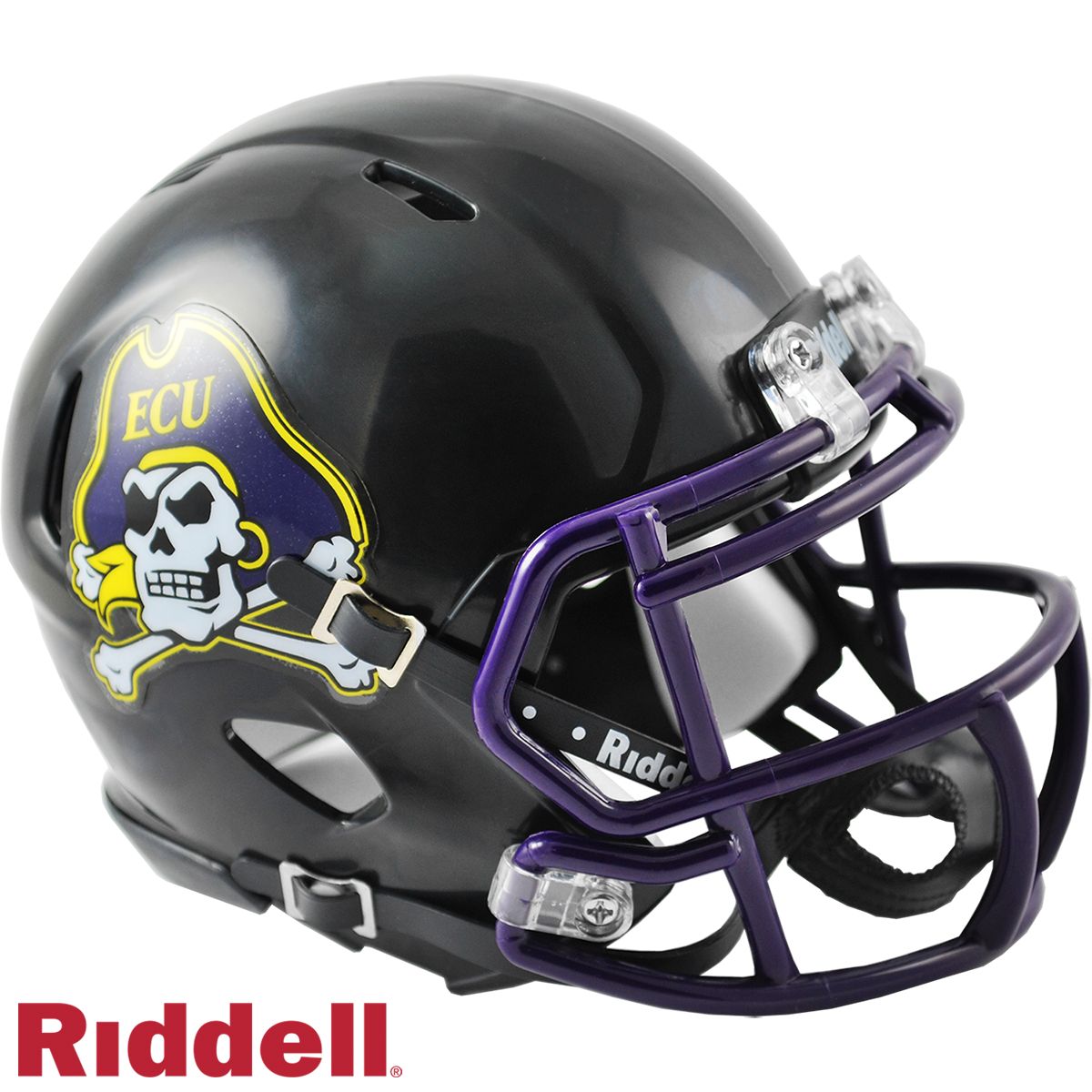 East Carolina Pirates Black Mini Football Helmet