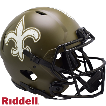 New Orleans Saints STS22 Speed F/S Authentic Football Helmet