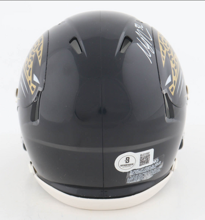 Maurice Jones-Drew Signed Jaguars Mini Helmet - Beckett