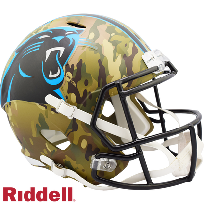 Carolina Panthers Camo Speed F/S Replica Football Helmet
